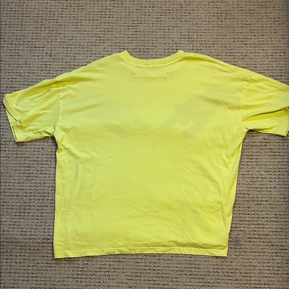 Raquel Allegra Yellow Panther Graphic T-Shirt - Picture 5 of 7
